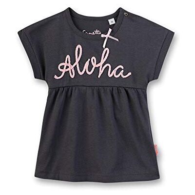 Sanetta baby-flicka t-shirt, Grå (Seal Grey 1918), 68 cm Sanetta baby-flicka t-shirt, Grå (Seal Grey 1918), 68 cm