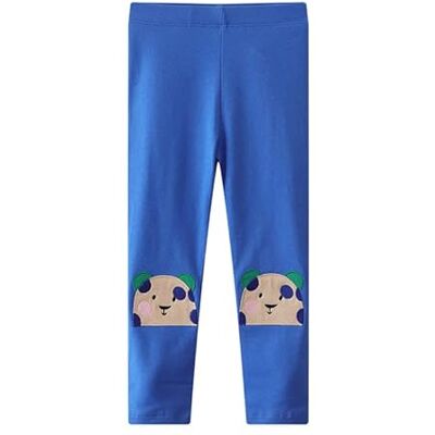 CM-Kid Casual Leggings Kvinnliga Klänningsbyxor för flickor, Blå, 6 anni CM-Kid Casual Leggings Kvinnliga Klänningsbyxor för flickor, Blå, 6 anni