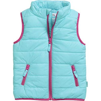 Playshoes Unisex barn quiltad väst, Turkos, 74 cm Playshoes Unisex barn quiltad väst, Turkos, 74 cm