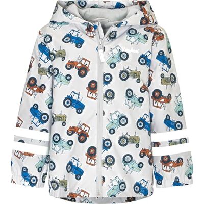 Playshoes Unisex barn regnjacka vind och vattentät regnrock regnkläder, Traktorer, 98 Playshoes Unisex barn regnjacka vind och vattentät regnrock regnkläder, Traktorer, 98