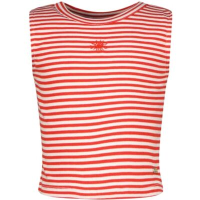Vingino flickor Basic-crop Rib Top Stripe T-tröja Vingino flickor Basic-crop Rib Top Stripe T-tröja