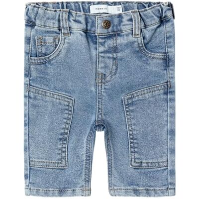 NAME IT Baby pojkar jeans, Mellanblå denim, 62 NAME IT Baby pojkar jeans, Mellanblå denim, 62