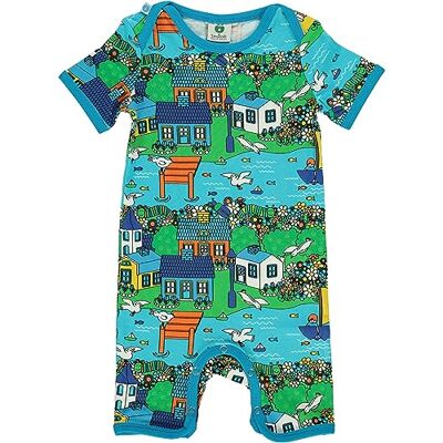 Småfolk bebisar pojkar Summer Body Suit With Summer Landscape spädbarn och småbarn dräkter Småfolk bebisar pojkar Summer Body Suit With Summer Landscape spädbarn och småbarn dräkter