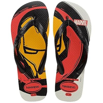 Havaianas Top Marvel Logomania (Mini Me) Flip-Flop, Vit, 9 UK barn, Vitt, 9 UK Child Havaianas Top Marvel Logomania (Mini Me) Flip-Flop, Vit, 9 UK barn, Vitt, 9 UK Child
