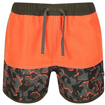 Regatta Kids Sergio Baby badshorts, Magma/druvblad, 15 Years Regatta Kids Sergio Baby badshorts, Magma/druvblad, 15 Years