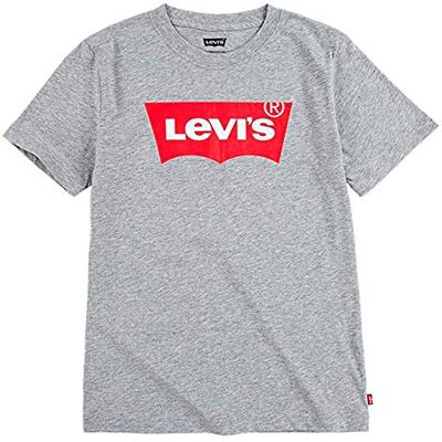 Levi's Baby pojkar Lvb S/S Batwing Tee 6e8157 T-shirt, grå ljunga, 6 månader Levi's Baby pojkar Lvb S/S Batwing Tee 6e8157 T-shirt, grå ljunga, 6 månader