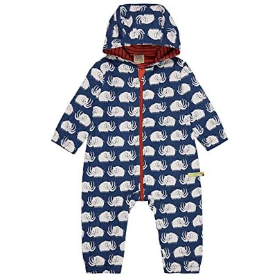loud + proud Unisex baby vattenavvisande, GOTS certifierad overall, ultramarin, 62/68 loud + proud Unisex baby vattenavvisande, GOTS certifierad overall, ultramarin, 62/68