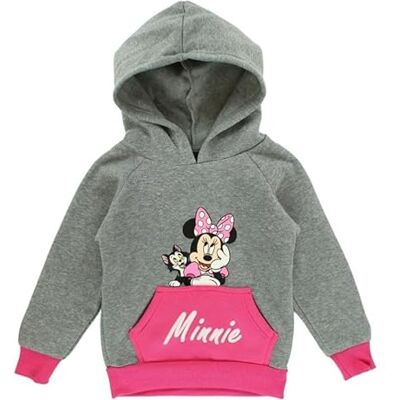 Disney Huvtröja Mimmi flicka – 8 år, grå, 8 år Disney Huvtröja Mimmi flicka – 8 år, grå, 8 år