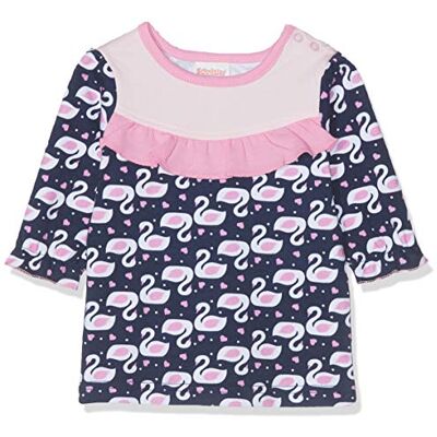 Schnizler Baby-flicka sweatshirt interlock svanar, 11 – marin, 86 cm Schnizler Baby-flicka sweatshirt interlock svanar, 11 – marin, 86 cm