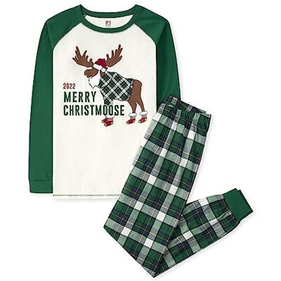 The Children's Place Baby Girls Family Matching, ört-pyjamas set, Baumwolle pyjamas, Älg 22 Vuxen, X-Small (ADULT) The Children's Place Baby Girls Family Matching, ört-pyjamas set, Baumwolle pyjamas, Älg 22 Vuxen, X-Small (ADULT)