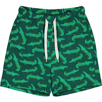 Fred's World by Green Cotton pojkar Croco shorts, Cucumber/gräs/sonic gul, 128 Fred's World by Green Cotton pojkar Croco shorts, Cucumber/gräs/sonic gul, 128
