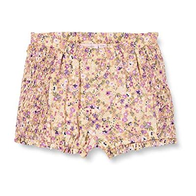 Noa Noa miniature Baby flicka fin krossad viskos casual shorts, Tryck gul, 18 månader Noa Noa miniature Baby flicka fin krossad viskos casual shorts, Tryck gul, 18 månader