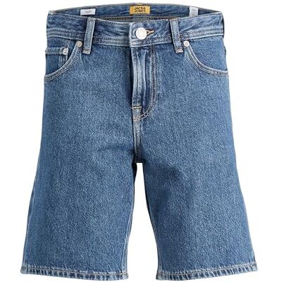 JACK&JONES JUNIOR Jeansshorts för pojkar, Blå denim, 116 JACK&JONES JUNIOR Jeansshorts för pojkar, Blå denim, 116