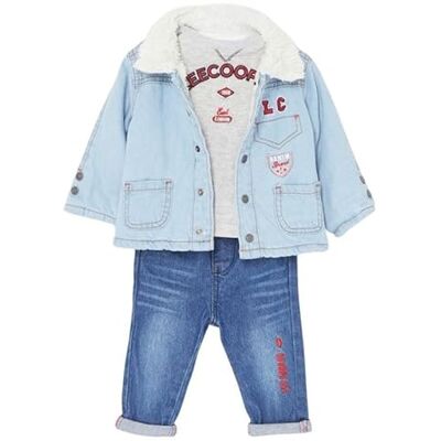 Lee Cooper Lc Ik 1703 Blå 2-delat set Baby Boy, Färg: blå, 12 Lee Cooper Lc Ik 1703 Blå 2-delat set Baby Boy, Färg: blå, 12