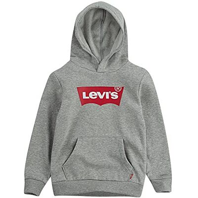Levi's Kids Batwing screenprint huvtröja pojkar 2–8 år, Grå ljung, 5 År Levi's Kids Batwing screenprint huvtröja pojkar 2–8 år, Grå ljung, 5 År