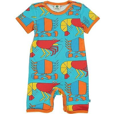 Småfolk bebisar pojkar Body Suit Ss/Sl. Crustaceans spädbarn och småbarn dräkter Småfolk bebisar pojkar Body Suit Ss/Sl. Crustaceans spädbarn och småbarn dräkter