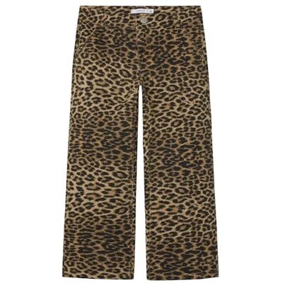 NAME IT Nkfrose Wide TWI Pants 444-Td Noos, Silver Mink, 140 NAME IT Nkfrose Wide TWI Pants 444-Td Noos, Silver Mink, 140