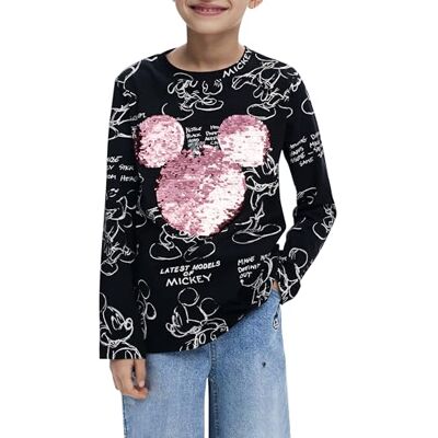 Desigual TS_Musse T-shirt för flickor, svart, 14 år Desigual TS_Musse T-shirt för flickor, svart, 14 år