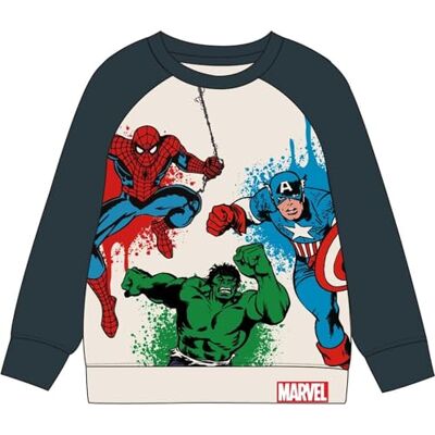 CERDÁ LIFE'S LITTLE MOMENTS Avengers originaldesign och officiell licens sweatshirt bekväma barnkläder, varm dag unisex barn, Avengers, 4 år CERDÁ LIFE'S LITTLE MOMENTS Avengers originaldesign och officiell licens sweatshirt bekväma barnkläder, varm dag unisex barn, Avengers, 4 år
