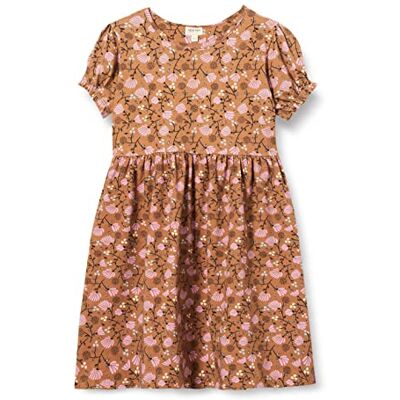 Noa Noa miniature Kittynnm Klänning Babe Klänningar Flickor, Tryckt brun/lila, 92 Noa Noa miniature Kittynnm Klänning Babe Klänningar Flickor, Tryckt brun/lila, 92