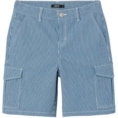 NAME IT NLNRICTE NW cargoshorts NOOS, Klänning blues/ränder: vita ränder, 152 cm NAME IT NLNRICTE NW cargoshorts NOOS, Klänning blues/ränder: vita ränder, 152 cm