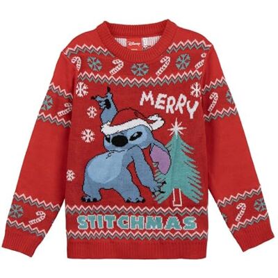 CERDÁ LIFE'S LITTLE MOMENTS Stitch julstickad tröja unisex barn, Stitch barn, 10 år CERDÁ LIFE'S LITTLE MOMENTS Stitch julstickad tröja unisex barn, Stitch barn, 10 år