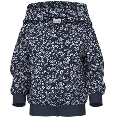 NAME IT Namn IT Nmfvoltana Nreg sweatkort Wh Bru, marinblå blazer, 92 NAME IT Namn IT Nmfvoltana Nreg sweatkort Wh Bru, marinblå blazer, 92