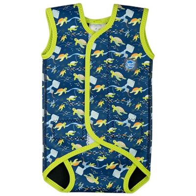 Splash About Baby wrap våtdräkt, sköldpaddsvatten, medium (6-18 månader) Splash About Baby wrap våtdräkt, sköldpaddsvatten, medium (6-18 månader)