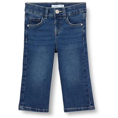 NAME IT Baby flicka jeans, Mörkblå denim, 86 cm NAME IT Baby flicka jeans, Mörkblå denim, 86 cm