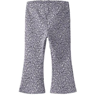 NAME IT Nmfbearta sweat flare byxa unb, Lavendelgrå, 116 NAME IT Nmfbearta sweat flare byxa unb, Lavendelgrå, 116