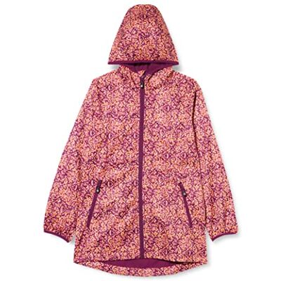Color Kids Softshell AOP, AF 8.001 Shell-jacka, Plum Caspia, 110 Color Kids Softshell AOP, AF 8.001 Shell-jacka, Plum Caspia, 110