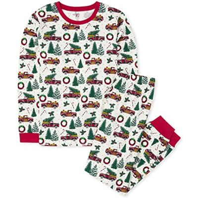 The Children's Place baby girls Family Matching Christmas Holiday Sets, Snug Fit 100% Cotton, Adult, Big Kid, Toddler, Pajama Set, Xmass Truck, XX-Large US The Children's Place baby girls Family Matching Christmas Holiday Sets, Snug Fit 100% Cotton, Adult, Big Kid, Toddler, Pajama Set, Xmass Truck, XX-Large US