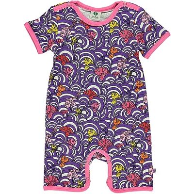 Småfolk bebisar flickor Body Suit Ss/Sl. Fish spädbarn och småbarn dräkter Småfolk bebisar flickor Body Suit Ss/Sl. Fish spädbarn och småbarn dräkter
