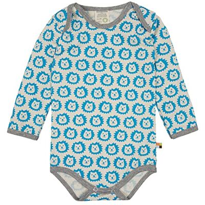 loud + proud Unisex baby långärmad, GOTS-certifierad, tillverkad i Tyskland body, Aqua, 62/68 cm loud + proud Unisex baby långärmad, GOTS-certifierad, tillverkad i Tyskland body, Aqua, 62/68 cm