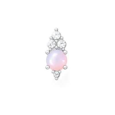 THOMAS SABO boucles d'oreilles simples clous imitation opale argent sterling 925 H2181-166-7 THOMAS SABO boucles d'oreilles simples clous imitation opale argent sterling 925 H2181-166-7