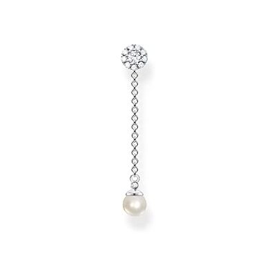 THOMAS SABO Damer enkelt örhänge pärla zirkon 925 sterlingsilver H2238-167-14 THOMAS SABO Damer enkelt örhänge pärla zirkon 925 sterlingsilver H2238-167-14