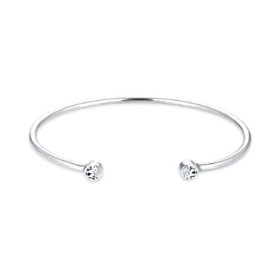Elli dam armband i Geo Minimal Trend Swarovski kristall i 925 sterlingsilver e silver, colore: silver, cod. 0204132516_17 Elli dam armband i Geo Minimal Trend Swarovski kristall i 925 sterlingsilver e silver, colore: silver, cod. 0204132516_17