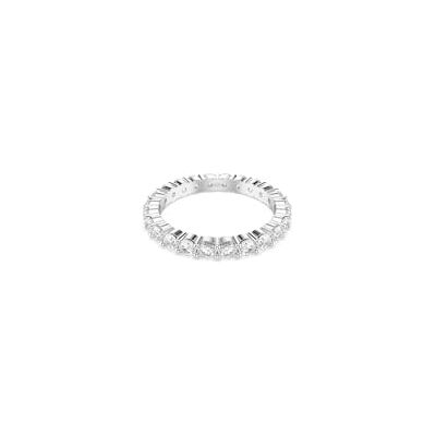 Swarovski Matrix Vittore ring, Rundskuren, Vit, Rhodiumpläterad Swarovski Matrix Vittore ring, Rundskuren, Vit, Rhodiumpläterad