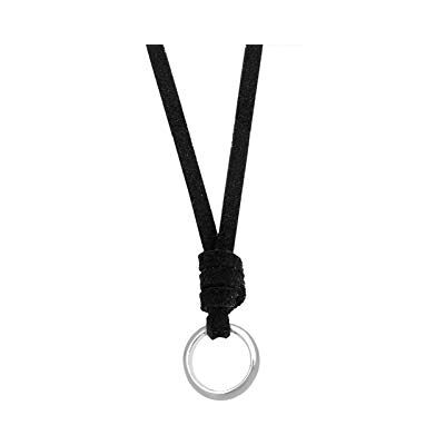 Elli kvinnors Xilion Cut svart silver halsband, Metall Sterlingsilver Elli kvinnors Xilion Cut svart silver halsband, Metall Sterlingsilver