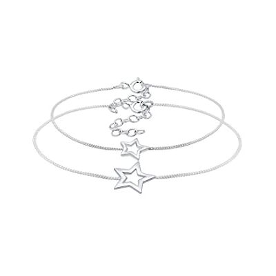 Elli kvinnors 925 sterlingsilver länkarmband 0203350618_16 – 16 cm längd, En storlek, Silver Elli kvinnors 925 sterlingsilver länkarmband 0203350618_16 – 16 cm längd, En storlek, Silver