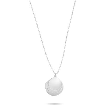 LIEBESKIND Berlin halsband LJ-1655-N-50 i rostfritt stål i silver LIEBESKIND Berlin halsband LJ-1655-N-50 i rostfritt stål i silver