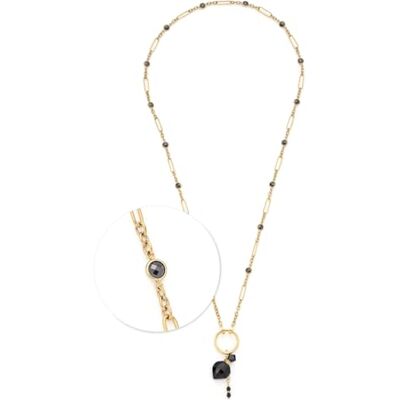 JEWELS BY LEONARDO Leonardo Jewels Halskette Delica für Damen aus Edelstahl in der Farbe Gold mit Karabinerverschluss, Länge: 80 cm, 024439 JEWELS BY LEONARDO Leonardo Jewels Halskette Delica für Damen aus Edelstahl in der Farbe Gold mit Karabinerverschluss, Länge: 80 cm, 024439