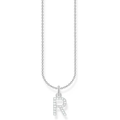 THOMAS SABO Letter R halsband 925 sterlingsilver med zirkoniumoxid KE2257-051-14 THOMAS SABO Letter R halsband 925 sterlingsilver med zirkoniumoxid KE2257-051-14