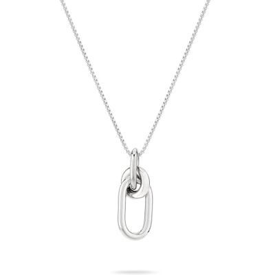 LIEBESKIND Kärleksbarn Berlin halsband LJ-1502-N-45 silver, 45 cm, Rostfritt stål, Ingen ädelsten LIEBESKIND Kärleksbarn Berlin halsband LJ-1502-N-45 silver, 45 cm, Rostfritt stål, Ingen ädelsten