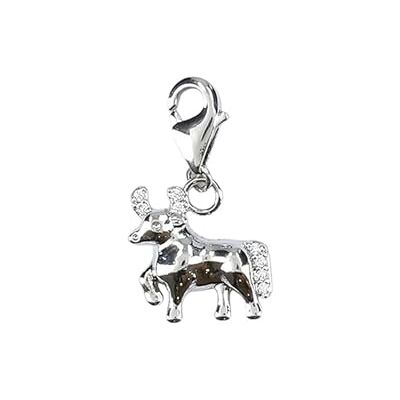 Depesche 11785-057 Charms Express gör-det-själv – hänge för halsband och armband, oxen, silverpläterade, som en liten gåva, Vanlig, Metall, Ingen ädelsten Depesche 11785-057 Charms Express gör-det-själv – hänge för halsband och armband, oxen, silverpläterade, som en liten gåva, Vanlig, Metall, Ingen ädelsten