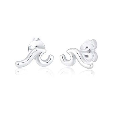 Elli Örhängen dam vågor våg strand maritim örhängen i 925 sterlingsilver e Sterling silver, colore: silver, cod. 0308331318 Elli Örhängen dam vågor våg strand maritim örhängen i 925 sterlingsilver e Sterling silver, colore: silver, cod. 0308331318