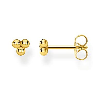THOMAS SABO boucles d'oreilles simples boules argent plaqué or H2140-413-39 THOMAS SABO boucles d'oreilles simples boules argent plaqué or H2140-413-39