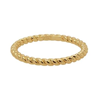 24KAE Ring (S), ANEL, PRT DR 925, (1,55 GR), tam. 18 12423Y/58 varumärke, en storlek, metall, ingen ädelsten 24KAE Ring (S), ANEL, PRT DR 925, (1,55 GR), tam. 18 12423Y/58 varumärke, en storlek, metall, ingen ädelsten