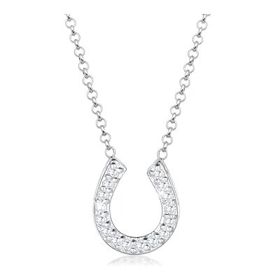 Elli damhalsband 925 sterlingsilver zirkonia Elli damhalsband 925 sterlingsilver zirkonia