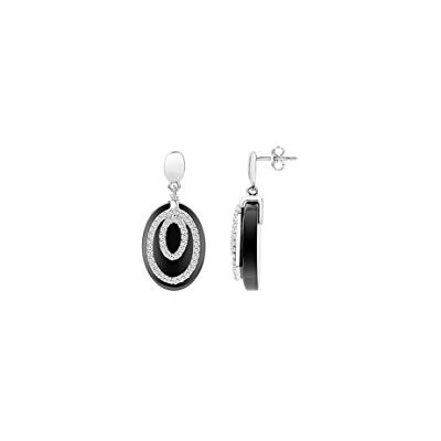 CERANITY damörhängen 925 sterlingsilver kubisk zirkon CERANITY damörhängen 925 sterlingsilver kubisk zirkon